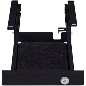 Produktbild für Unterbau-Schublade SO-TECH CAVO, schwarz, aus Metall