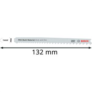 Produktbild für Stichsägeblätter Bosch PRO Multi Material T345XF