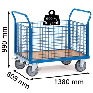 Produktbild für Transportwagen Fetra Vierwandwagen, 1553