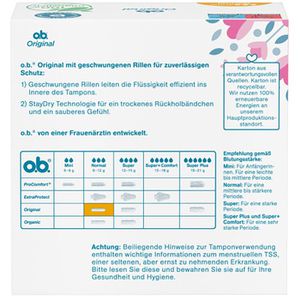 Produktbild für Tampons o.b. Original