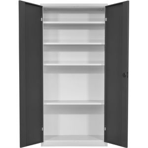 Werkzeugschrank ADB 40754, aus Metall, grau / anthrazit