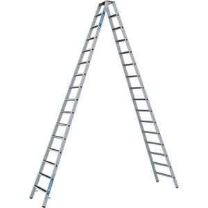 Stehleiter Zarges R13step B, 41567, beidseitig begehbar