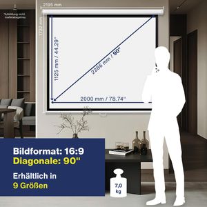 Produktbild für Beamer-Leinwand Magnetoplan 202501931