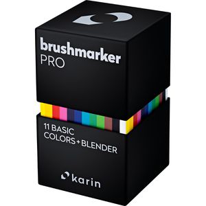 Produktbild für Brush-Pen karin 27C1N Brushmarker PRO Basic Colours