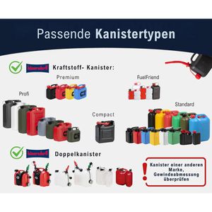 Produktbild für Auslaufrohr Hünersdorff Ausgießer PREMIUM Benzin, flexibel