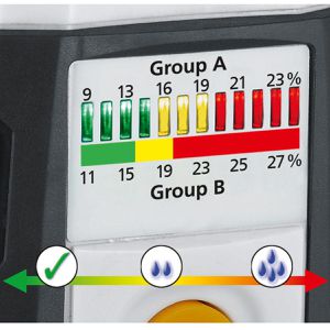Produktbild für Feuchtemessgerät Laserliner WoodTester Compact LED-Anzeige