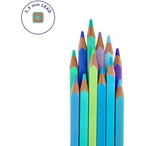 Produktbild für Buntstifte Legami Live Colourfully - Ocean