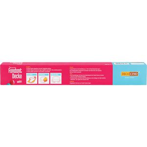 Produktbild für Fondant Decocino Rollfondant Decke Ø 36cm, reißfest
