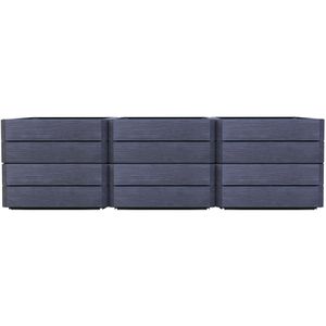 Produktbild für Hochbeet Garantia Ergo Vario 2 Wood, Kunststoff