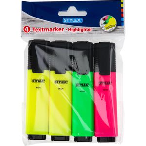 Produktbild für Textmarker Stylex 65550, 4 Stück
