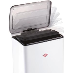 Produktbild für Mülleimer Wesco Big Double Boy, mattweiß