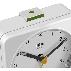 Produktbild für Wecker Braun BC03W weiß, analog