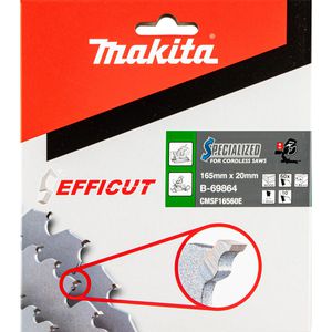 Produktbild für Kreissägeblatt Makita B-69864, EFFICUT