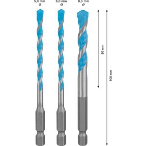 Produktbild für Bohrer Bosch Expert HEX-9 MultiConstruction