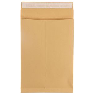 Produktbild für Faltentaschen Posthorn C4, braun