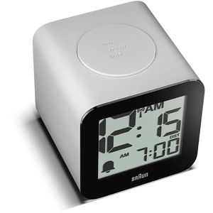Produktbild für Wecker Braun BC25WP-DCF weiß, digital