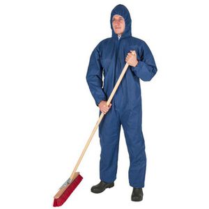 Produktbild für Schutzanzug Kerbl Einwegoverall, blau