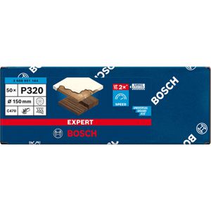 Produktbild für Schleifpapier Bosch Expert C470 Multilochung, Körnung 320