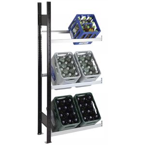 Anbauregal Schulte 37003-S, für Getränkekistenregal