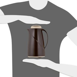 Produktbild für Thermoskanne Helios Wave, 2944-123, Kunststoff