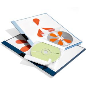 Produktbild für CD-Hüllen Durable FIX 521019, 127 x 127 mm, selbstklebend