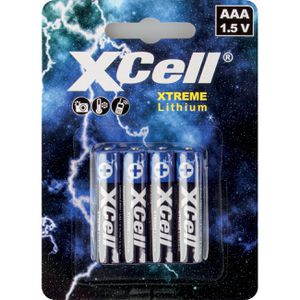Batterien XCell Xtreme Lithium, AAA