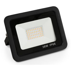 LED-Außenstrahler McShine Slim, IP66 wasserdicht