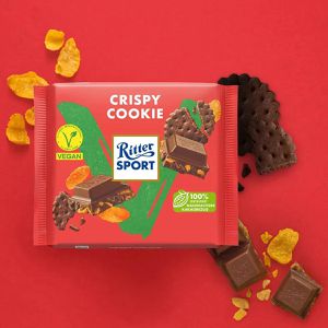 Produktbild für Tafelschokolade Ritter-Sport Crispy Cookie