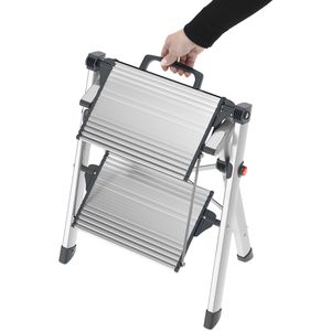 Produktbild für Klapptritt Hailo ComfortLine MK80, 4310-100, aus Aluminium
