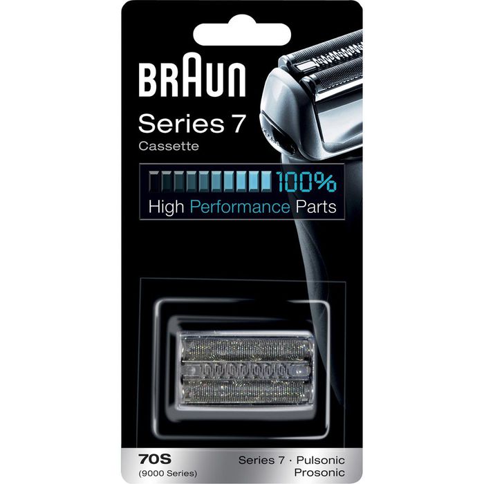 Braun 70S Kombipack, Series 7, Scherkopf, Ersatzscherteil, silber, für  Pulsonic und Prosonic – Böttcher AG