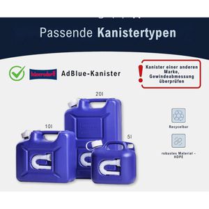 Produktbild für Auslaufrohr Hünersdorff Ausgießer PREMIUM AdBlue, flexibel
