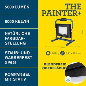 Produktbild für Baustrahler Rapid The Painter+, LED, Netzbetrieb, 2,5 m Kabel