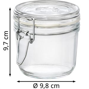 Produktbild für Einmachglas Bormioli-Rocco Fido, mit Bügelverschluss