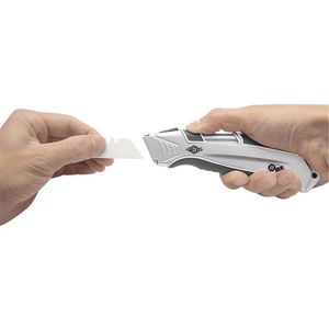 Produktbild für Cuttermesser Wedo 79825 CERA-Safeline Aluminium