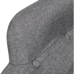 Produktbild für Loungesessel vidaXL 274817, dunkelgrau, mit Hocker