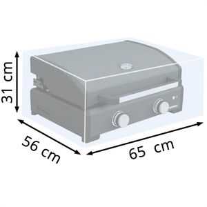 Produktbild für Grillabdeckung Campingaz für Plancha, aus Polyester, grau