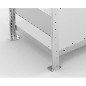 Produktbild für Schwerlastregal META-Regalbau 20095023, 5 Metallböden