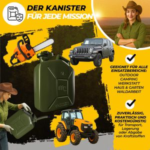 Produktbild für Benzinkanister Monzana 103573