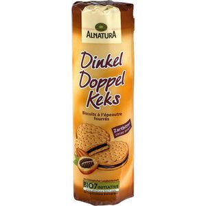 Kekse Alnatura Dinkel Doppelkeks, zartbitter, BIO