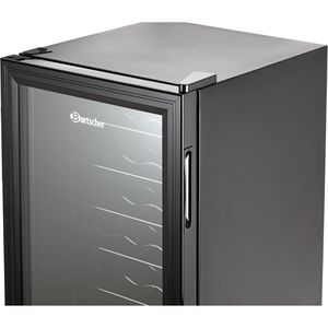 Produktbild für Getränkekühlschrank Bartscher 700182G, mit Glastür