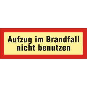 Hinweisschild Abtec DIN 4066, Kunststoff