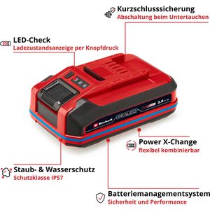 Produktbild für Werkzeugakku Einhell SEALED PXC PLUS, 4511618