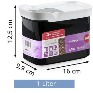 Produktbild für Schüttdose Emsa Optima N1142600, aus Kunststoff