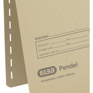 Produktbild für Pendelhefter Elba 100560100, A4, chamois