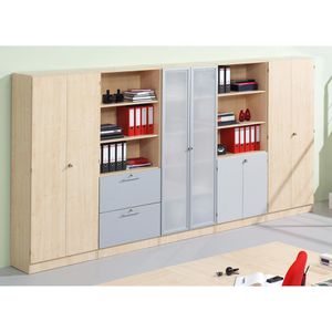 Produktbild für Aktenschrank Hammerbacher H-Serie, aus Holz