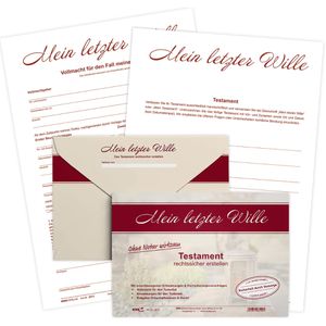 Testament RNK 2812, Mein letzter Wille