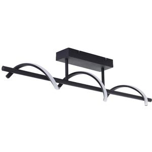 Produktbild für Deckenleuchte Brilliant Eunice, schwarz LED