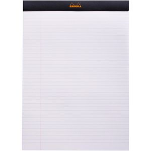 Produktbild für Notizblock Rhodia 186009C, schwarz, A4