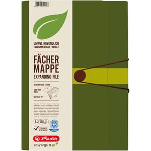Produktbild für Fächermappe Herlitz 11411253 easy orga to go green