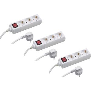 Steckdosenleiste Meister 7430230, mit 3m Kabel